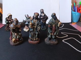 Nacimiento Belén de cerámica Figuras Religiosas