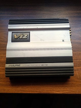 Amplificador Alpine MRV-T707 2/1 Canales de Segunda mano por 60