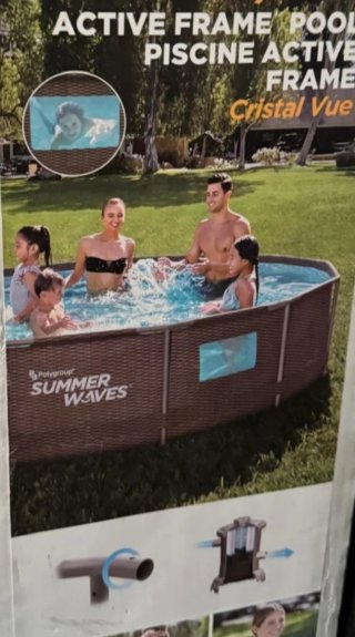 Piscina Verano 3.9m Metal/Plástico