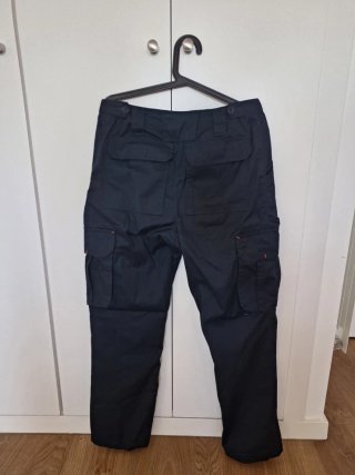 Pantalones Cargo Azul Oscuro