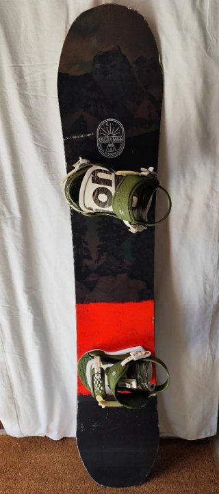 Tabla Snowboard Salomon Super Eight + Fijaciones