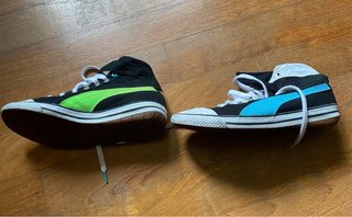 Sneakers marca Puma Uomo Nero Multicolore Bianco