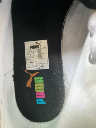 Sneakers marca Puma Uomo Nero Multicolore Bianco