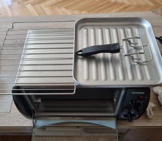 Mini horno eléctrico Severin usado 1 vez