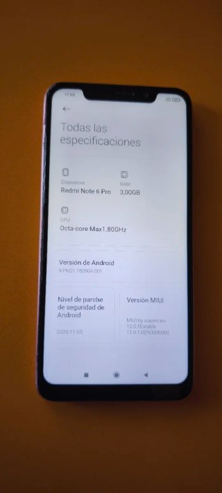 XIAOMI REDMI NOTE 6 PRO ROSA