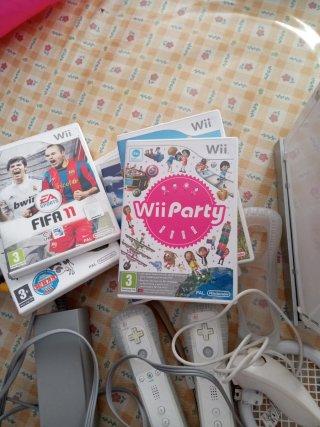 Nintendo Wii Blanca Completa