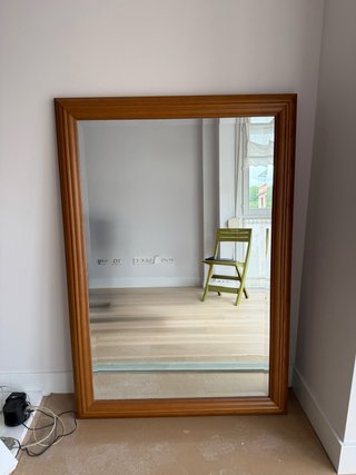 Espejo Marco Madera Rectangular