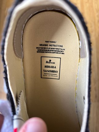 Maison Mihara Yasuhiro Zapatillas Negras Talla 43