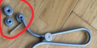 3 Percheros Ikea Logga Plata