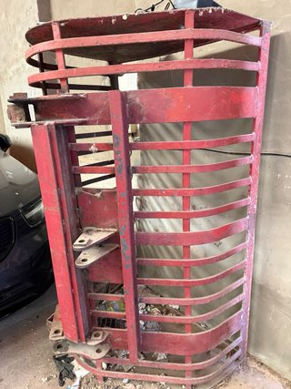 Cazo pala tractor madera/remolacha