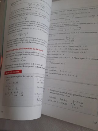 Matemàtiques II. En catalan
