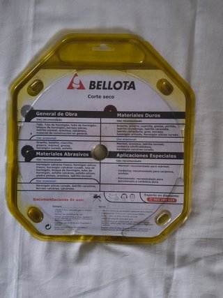 Lote Discos Corte Parkside y Bellota 230mm