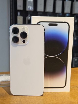 IPHONE 14 PRO MAX 256GB PLATA 88% BATERIA