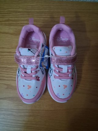 Zapatillas Minnie Mouse niña, talla 28