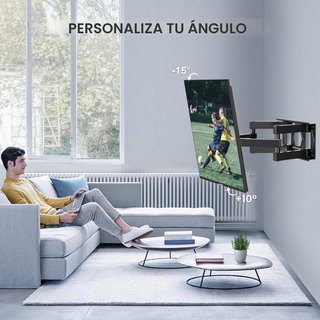 - PERLESMITH soporte TV pared articulado girator