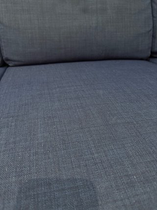 Sofá modular azul 3 plazas