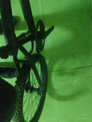 Bicicleta BMX Negra