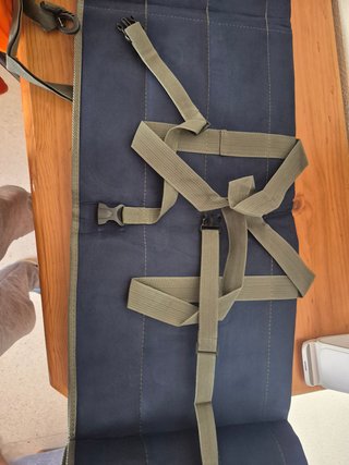 Funda para cañas de pescar azul 130cm. A estrenar