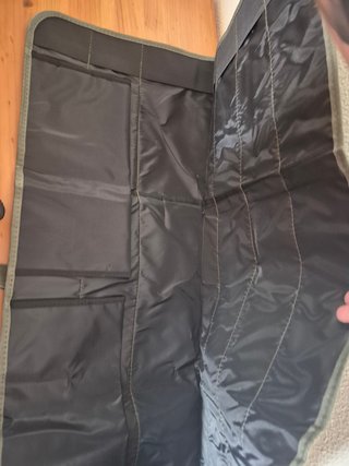 Funda para cañas de pescar azul 130cm. A estrenar