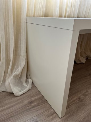Escritorio extensible blanco