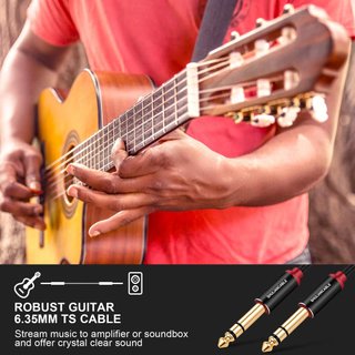 SHULIANCABLE cable guitarra audio jack profesional