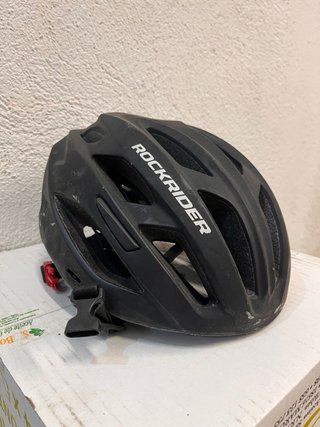 Casco de Bicicleta Rockrider Negro