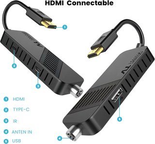 Decodificador TV digital TNT Full HD