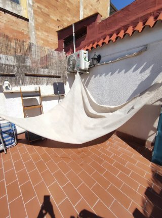 Toldo para terraza blanco 2,5 x 3 metros