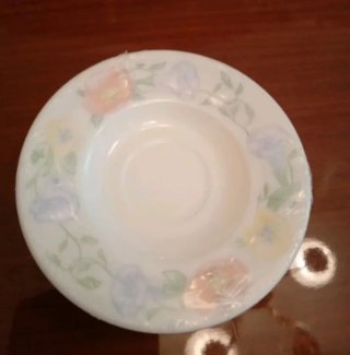 6 Piatti in Porcellana Antica Harmonia Vintage
