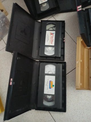 Lotto 9 VHS Disney Classici