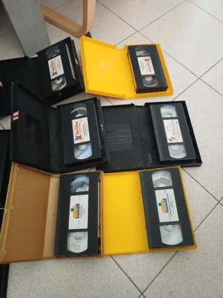 Lotto 9 VHS Disney Classici