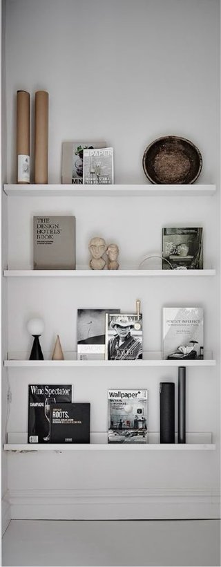 Estantería Mosslander Blanca Ikea