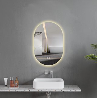 Espejo Baño LED 50x70cm Antivaho