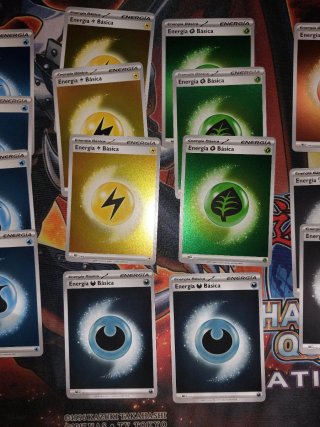 Cartas Energía Pokémon HÉROES ASCENDENTES