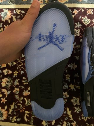 Jordan 5 Aweke Nere Black Blue
