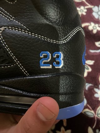 Jordan 5 Aweke Nere Black Blue
