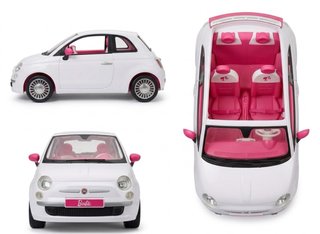 Fiat 500 Barbie Bianco