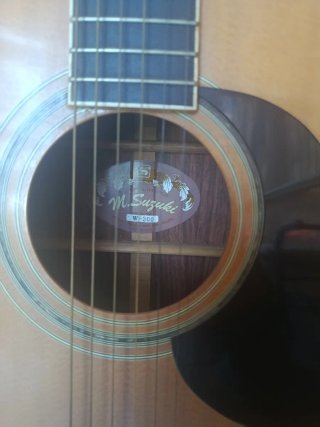 Guitarra Acústica Vintage M. Suzuki W350