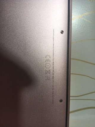 MacBook Air 12 Rosa/Dorado  año 2017