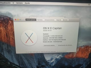 MacBook Air 12 Rosa/Dorado  año 2017