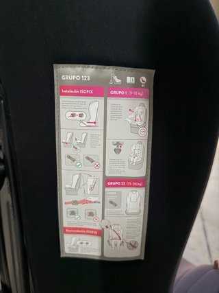 Silla de coche Isofix