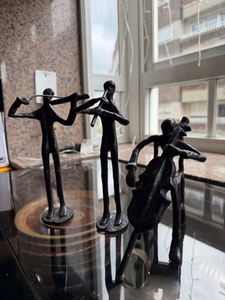 Figuras Músicos Orquesta (Violín, Flauta, Cello)