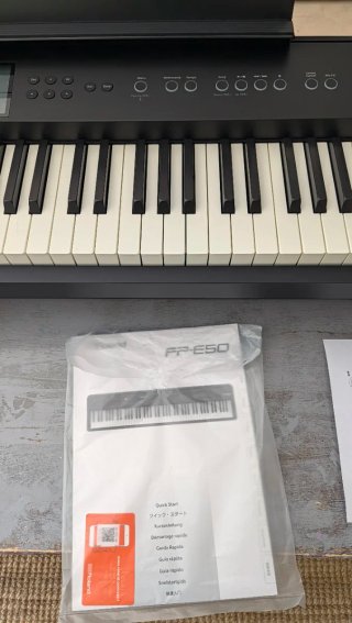 Teclado Roland FP-E50 Negro