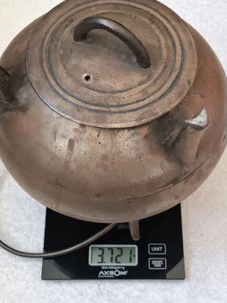 ANTIGUO CALDERO POTE GALLEGO DE HIERRO FUNDIDO.