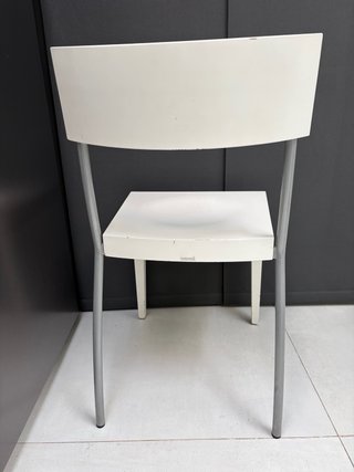 Mesa cristal templado y 4 sillas marca Santos coci