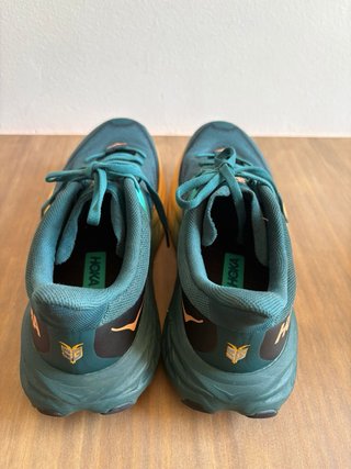 Hoka Zapatillas Trail Running Verde/Naranja 41.5