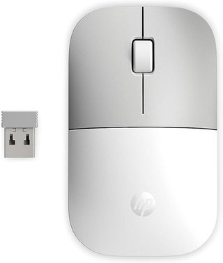HP ratón inalámbrico blanco preciso