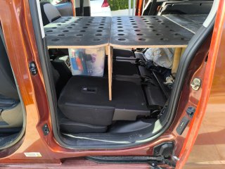 Mueble Camper Peugeot Rifter con Cajón
