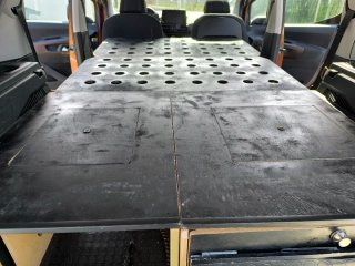 Mueble Camper Peugeot Rifter con Cajón