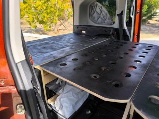 Mueble Camper Peugeot Rifter con Cajón